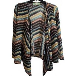 Pants Store Knit Open Front Cardigan Sweater Size M